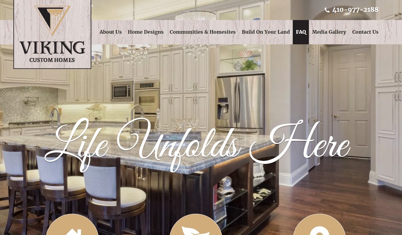 viking homes new custom home building in howard county md